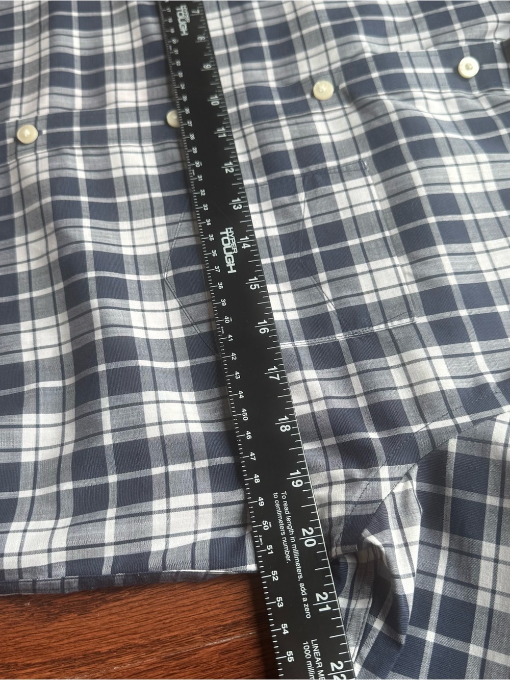 UNTUCKit‎ Plaid Wrinkle Free Slim Fit Button Down Shirt Size Medium - Picture 5 of 7